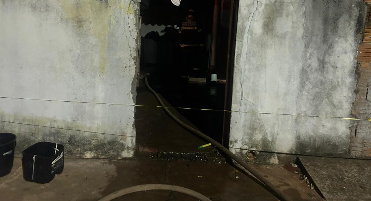 Nova Andradina: Incêndio ocorrido em residência foi ato criminoso, diz PM