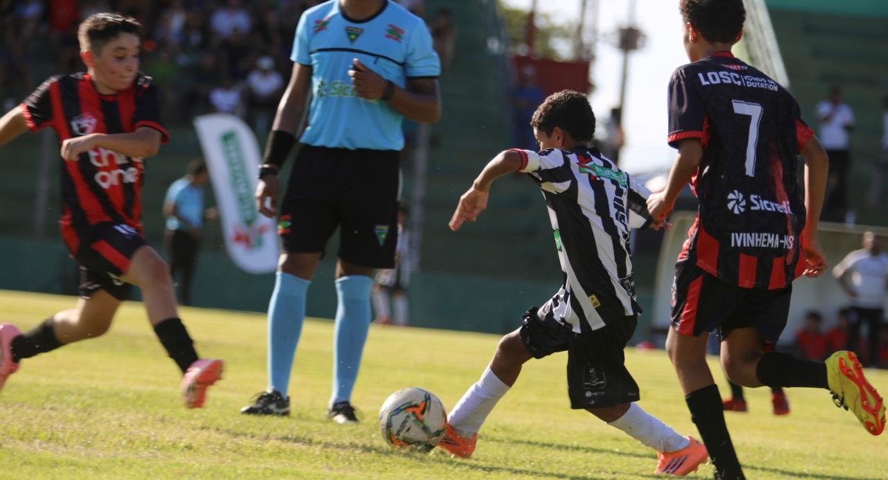 Sena tropeça na estreia do Sul-Mato-Grossense Sub-13 em Nova Andradina