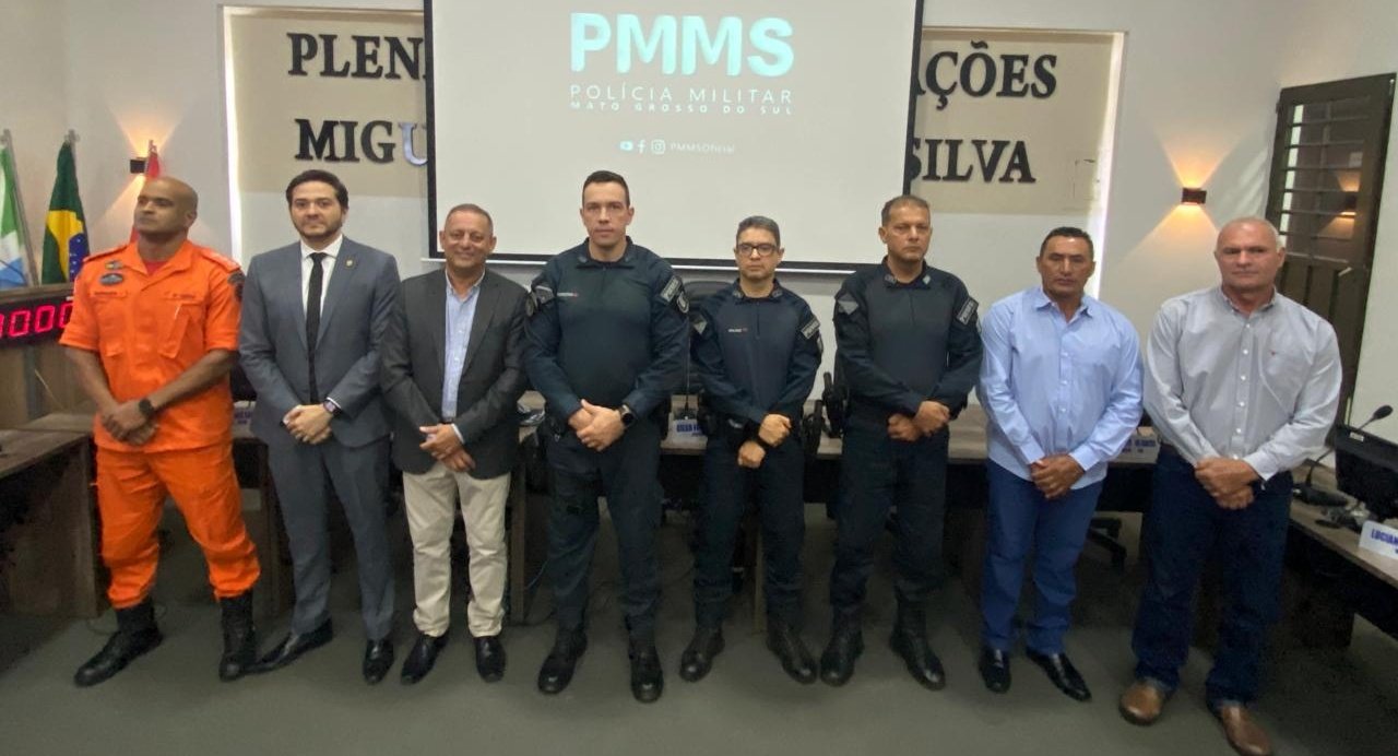 Passagem de Comando marca mudança de liderança no Grupamento da Polícia Militar em Taquarussu