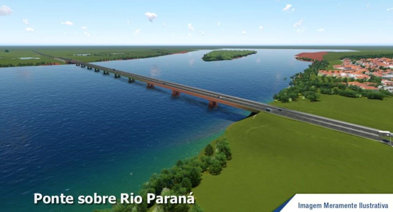 Em encontro às margens do Rio Paraná, no Porto São José, será apresentado anteprojeto de ponte entre Paraná e Mato Grosso do Sul