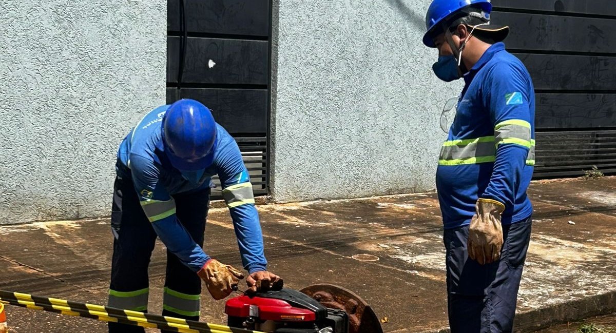 Batayporã recebe capacitação sobre uso correto da rede de esgoto e técnica de inspeção com fumaça