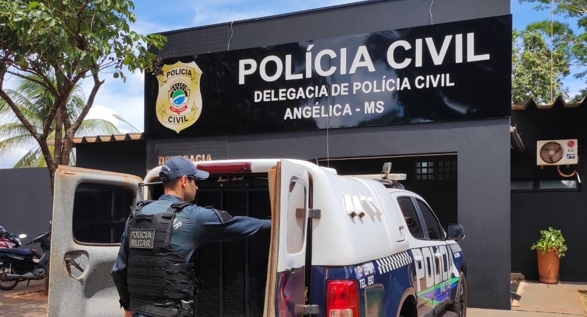 Homem é detido após ameaçar o pai idoso de morte em Angélica