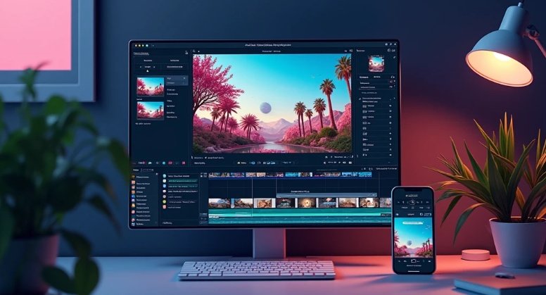 Editor de Vídeo Online e Editor de Fotos Grátis Tudo-em-Um para Conteúdos Incríveis