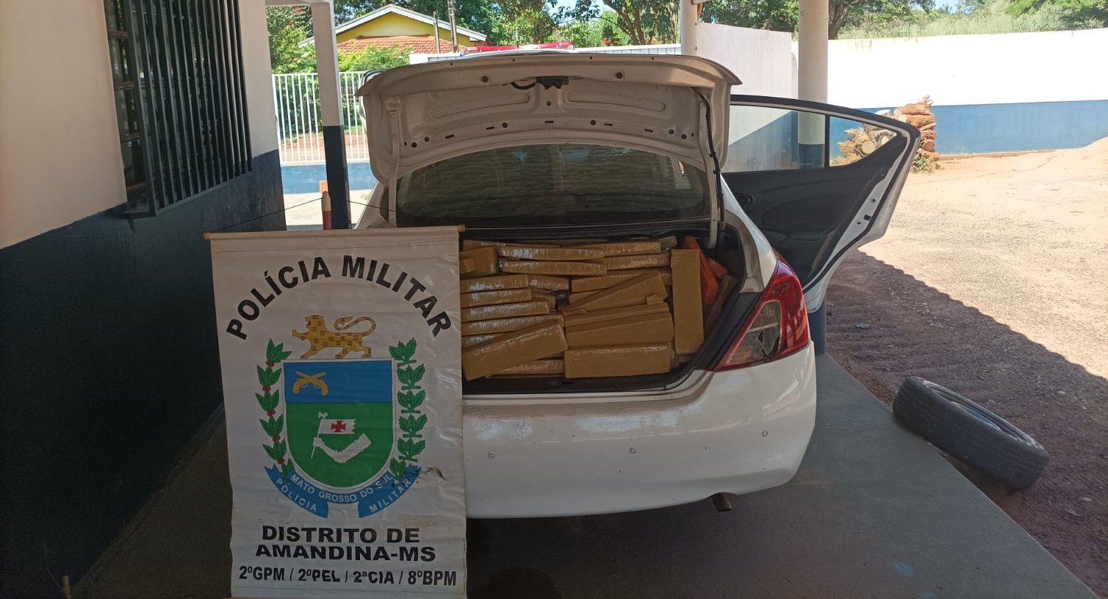 Polícia Militar apreende mais de meia tonelada de maconha e causa prejuízo superior a R$ 1 milhão ao tráfico em Vila Amandina