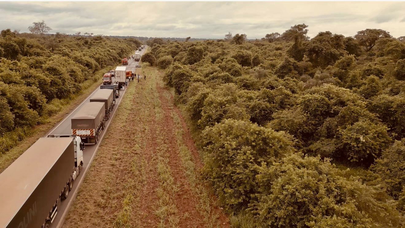 Sem acostamento e palco de vários acidentes, a MS-276, trecho que liga a 480, na região de Batayporã, é uma das estradas que estão no radar das melhorias - Imagem: Arquivo