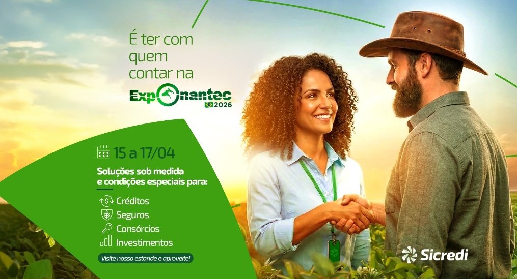 Sicredi Centro-Sul MS/BA estará presente na Exponantec 2026