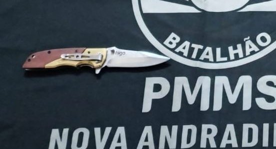 Esfaqueamento - Polícia Militar prende homem por tentativa de homicídio em Nova Andradina