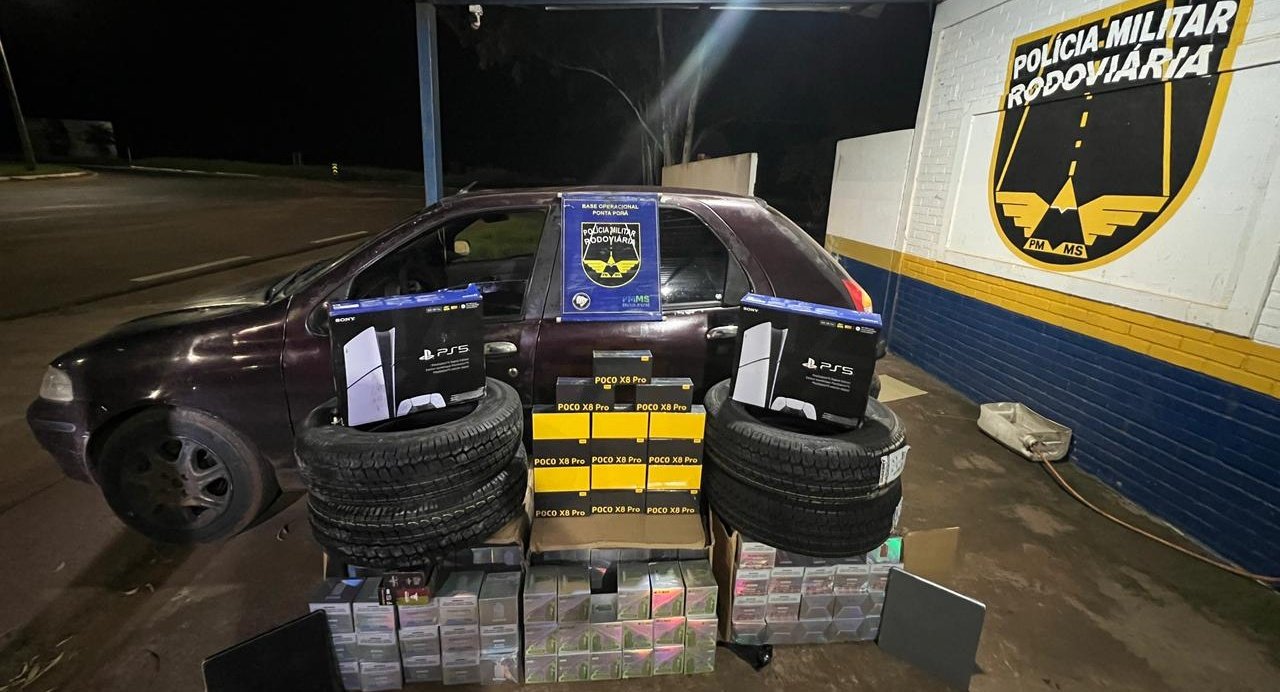 BPMRv apreende mercadorias e causa prejuízo de mais de R$ 360 mil ao crime durante o feriado de Tiradentes