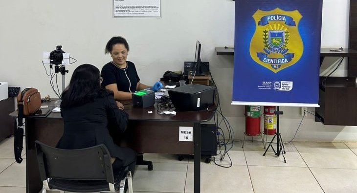 Com 2,5 mil vagas por dia, MS abre nesta quinta-feira agendamento para emissão do novo RG