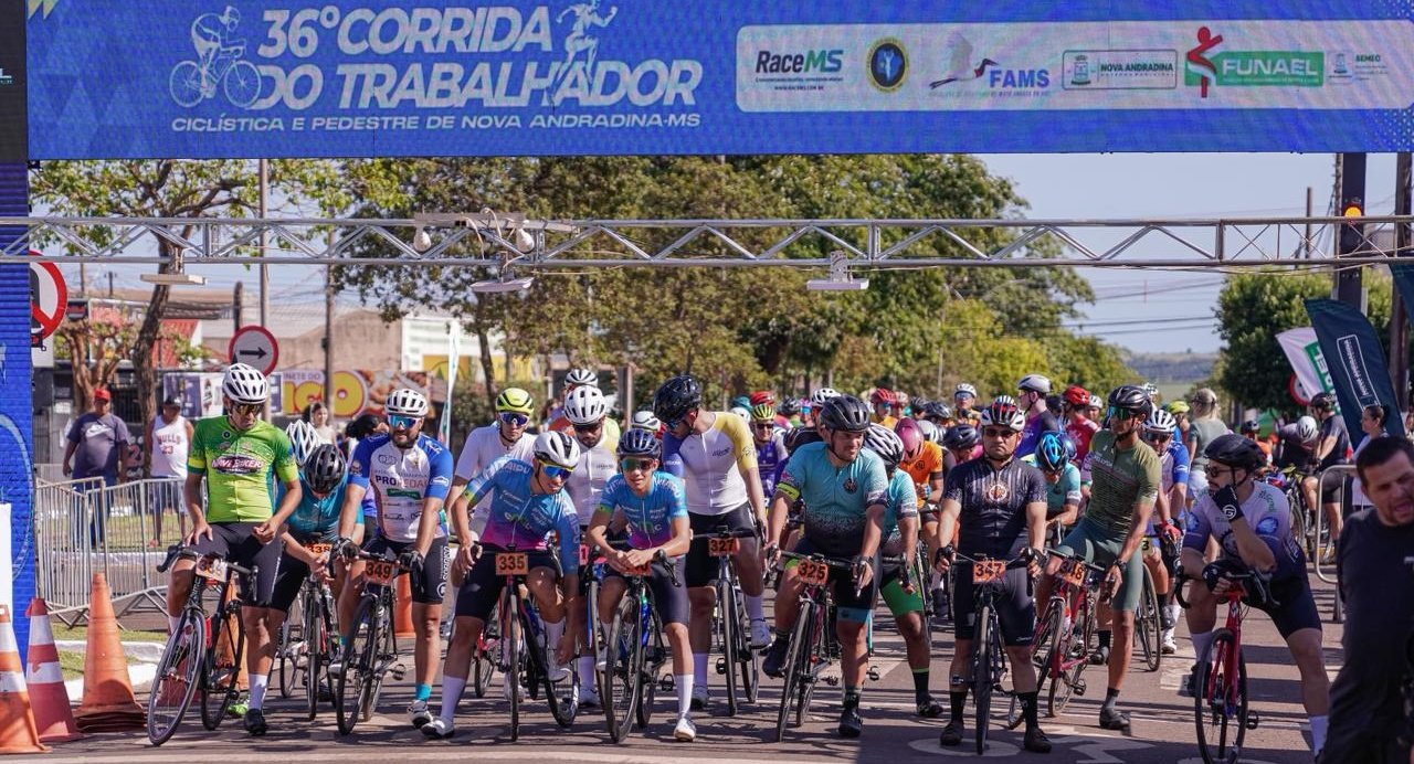 36ª Corrida do Trabalhador reúne em Nova Andradina atletas de quatro estados