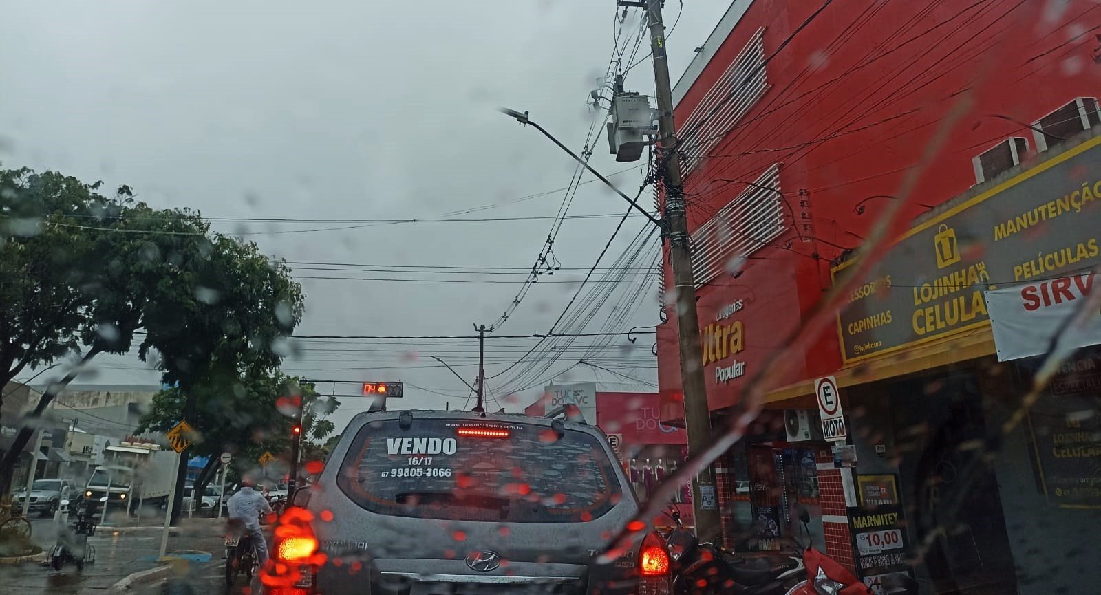 Fim de semana do Dia das Mães deve ser de chuva e frio na região de Nova Andradina