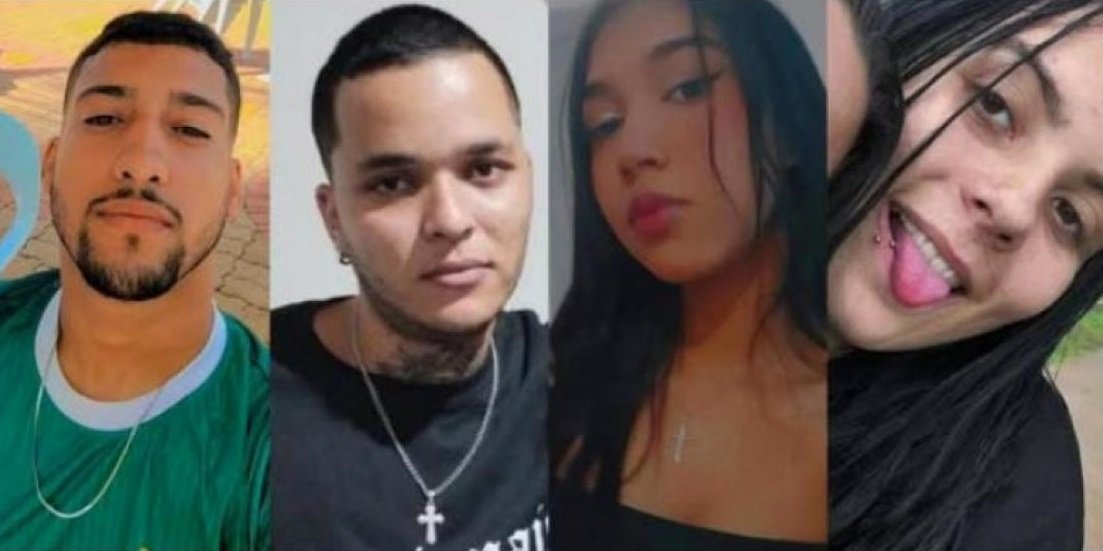 As vítimas - Imagens: Redes Sociais