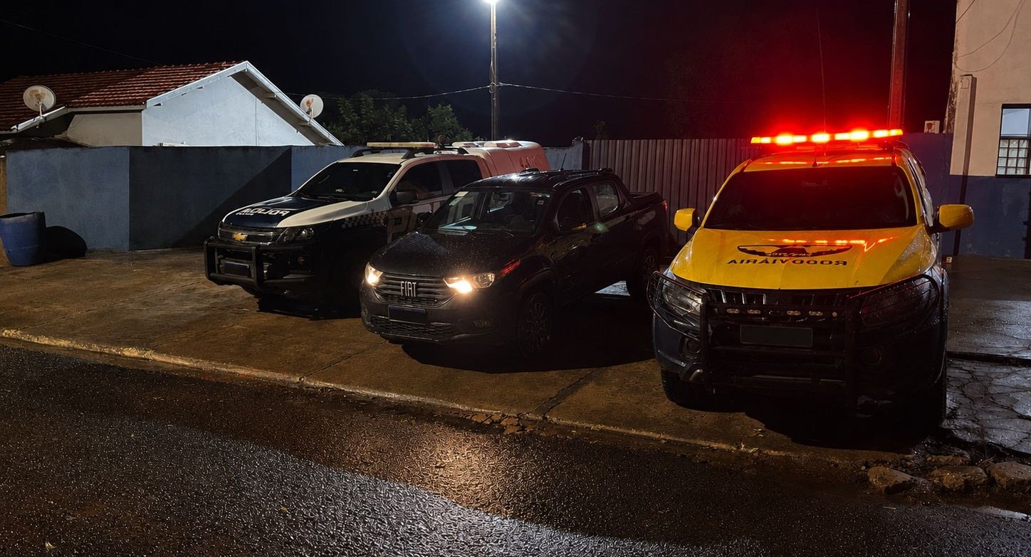 Polícia Militar e Polícia Militar Rodoviária recuperam veículo furtado e prendem autor por receptação em Ipezal