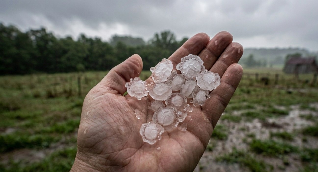 INMET emite alerta de tempestade com risco de granizo para Nova Andradina e todo o Vale do Ivinhema
