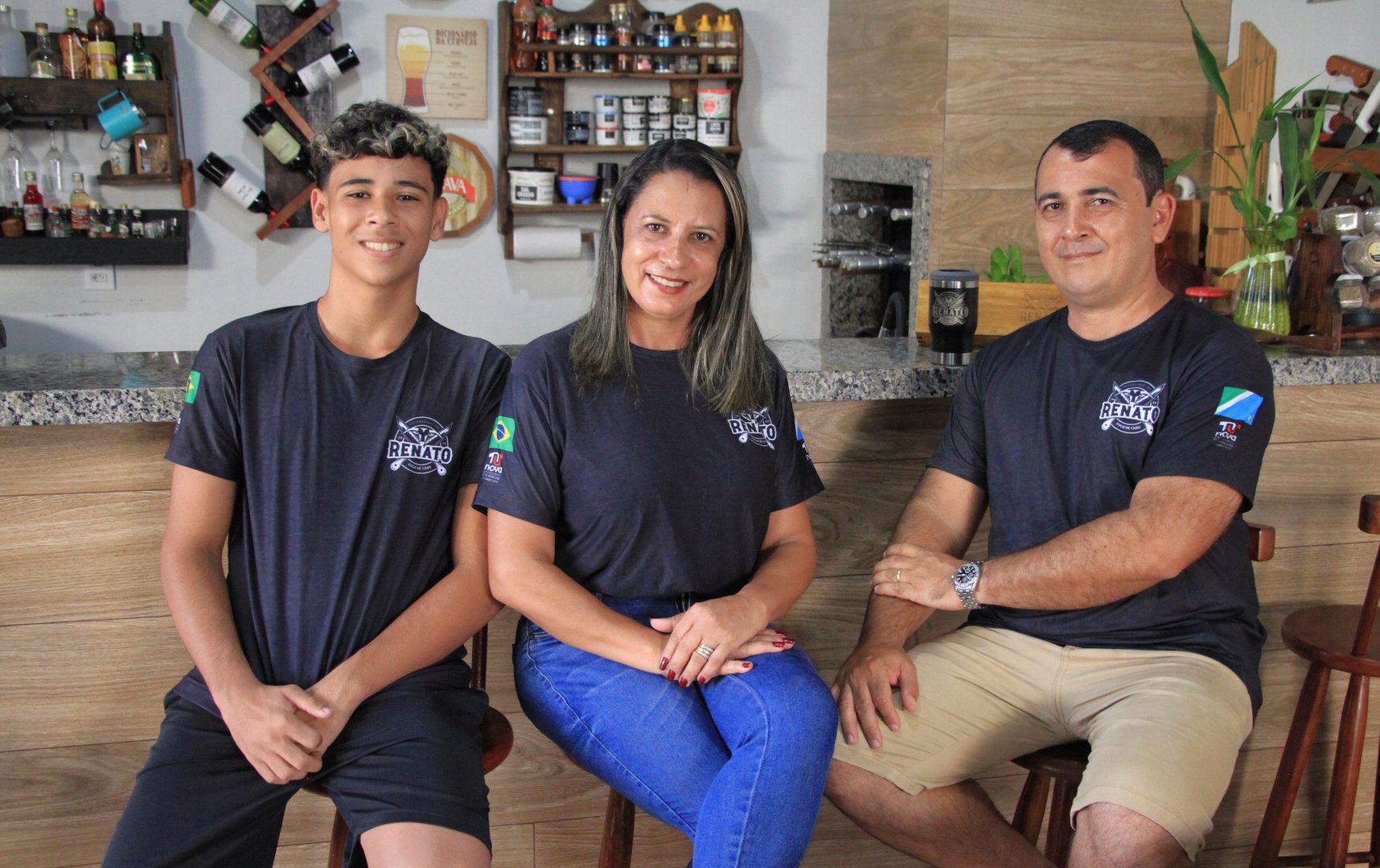 Para Renato, o apoio da família e a fé em Deus são fundamentos essenciais do seu trabalho - Imagem: Acácio Gomes