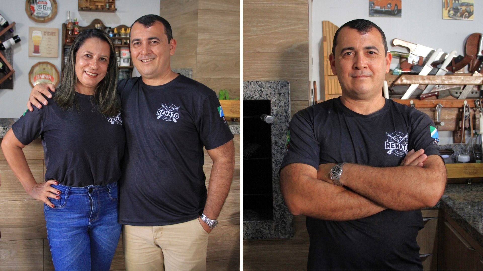 Renato e a esposa Nilseia agradecem a todos os clientes pela preferência e confiança - Imagens: Acácio Gomes