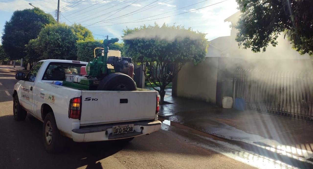 Batayporã intensifica combate ao Aedes aegypti com aplicação de UBV Pesado em toda a cidade