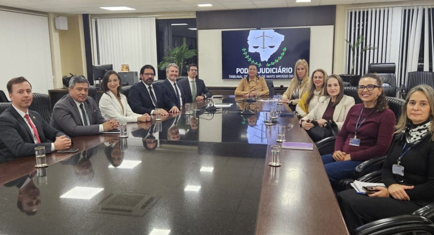 Agilidade nas medidas protetivas entra em pauta em reunião entre TJMS e Polícia Civil