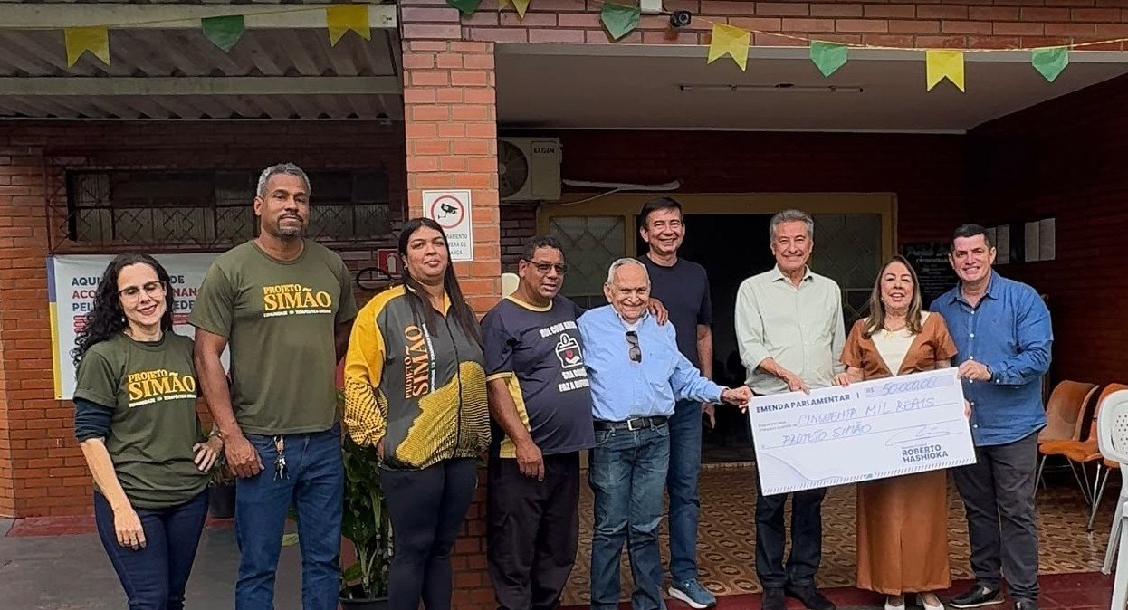 Deputado Hashioka visita Projeto Simão e valoriza trabalho de recuperação de vidas