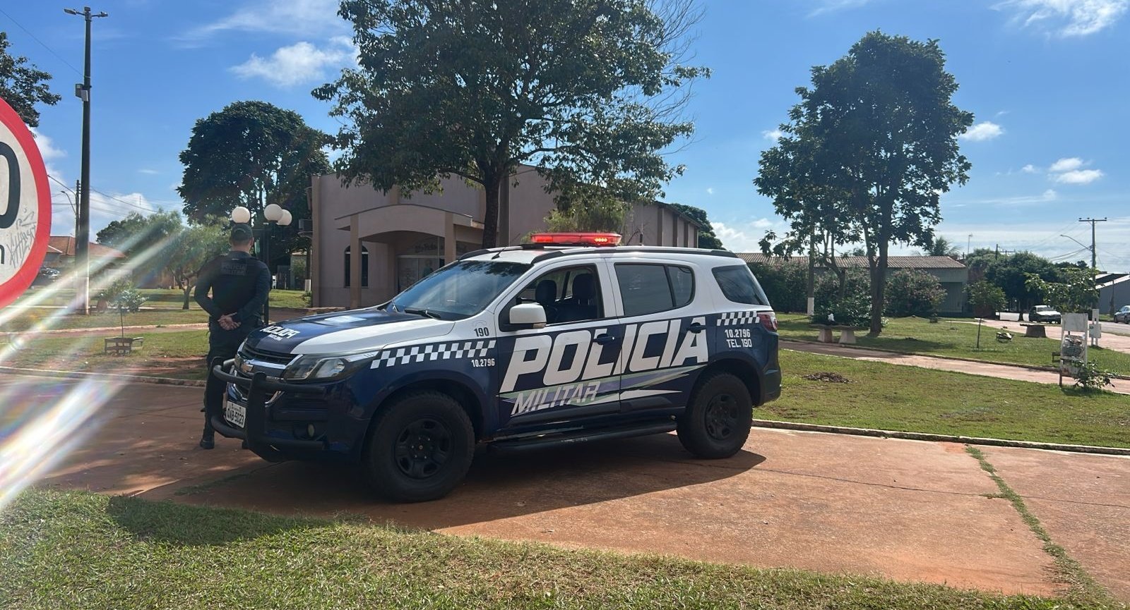 PM conduz mulher por vias de fato em ocorrência de violência doméstica no Distrito de Nova Casa Verde