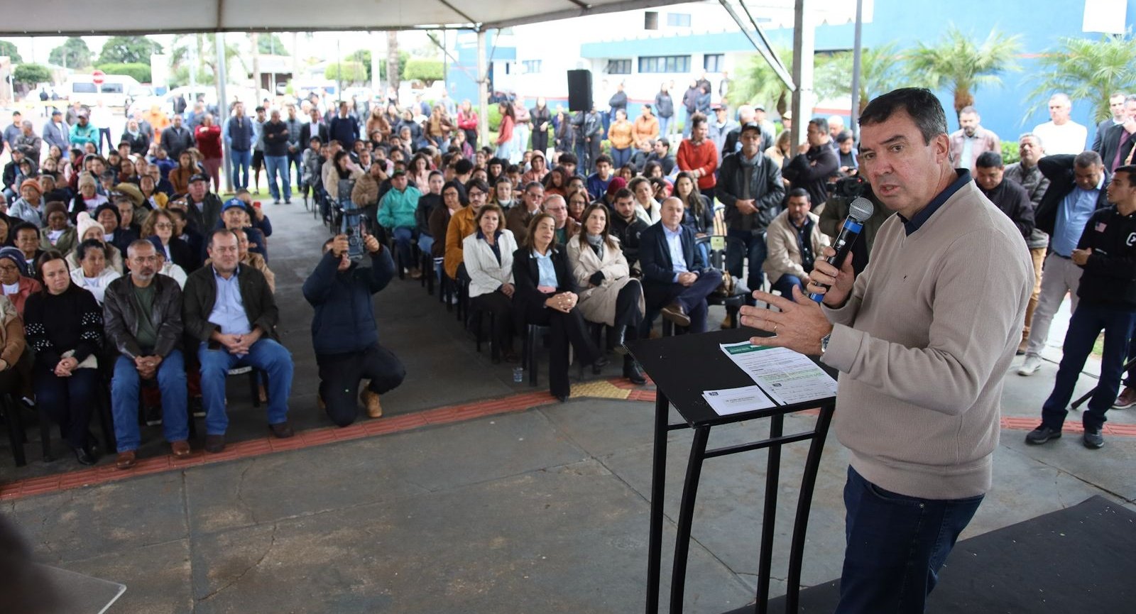 Com investimentos do Governo de MS, Taquarussu recebe pavimentação, drenagem e iluminação em rodovia