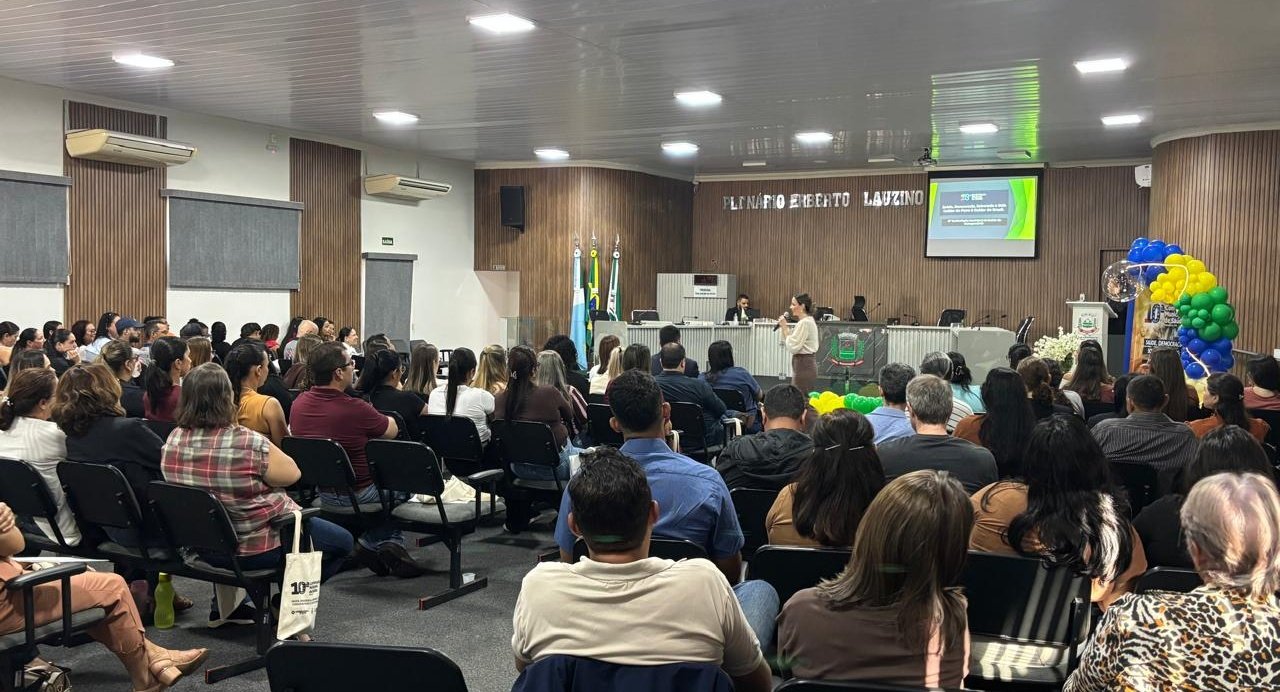 Plenário lotado marca a 10ª Conferência Municipal de Saúde de Batayporã