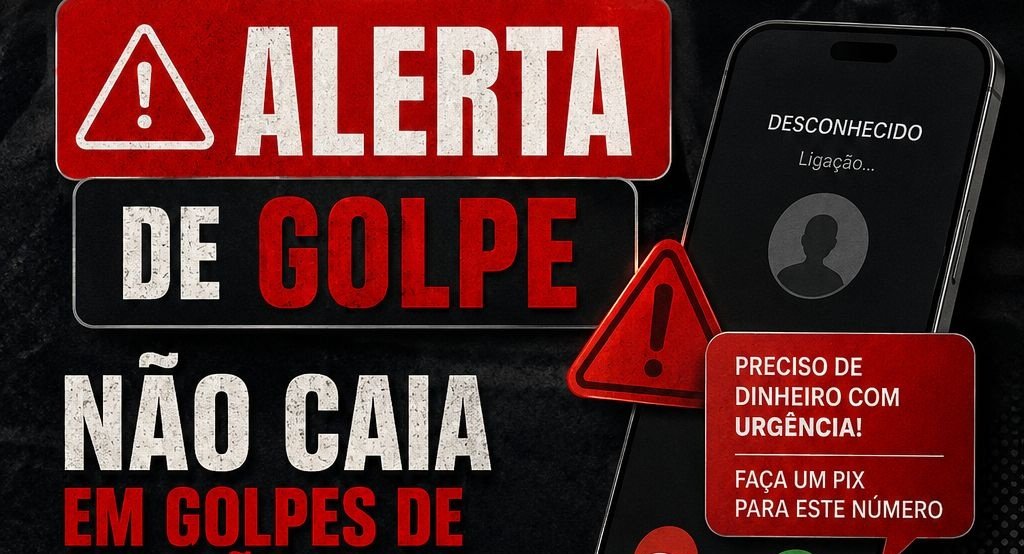Polícia Militar alerta sobre golpes aplicados por meio de ligações e mensagens solicitando dinheiro ou transferências via PIX