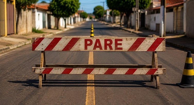 Atenção, motoristas: DEMTRAN interdita vias em Nova Andradina neste fim de semana