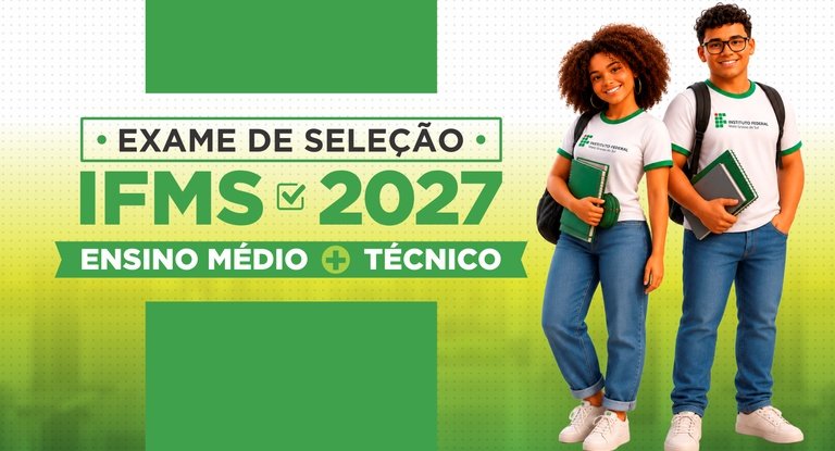 IFMS abre 2 mil vagas em cursos técnicos integrados; para Nova Andradina são 200 oportunidades