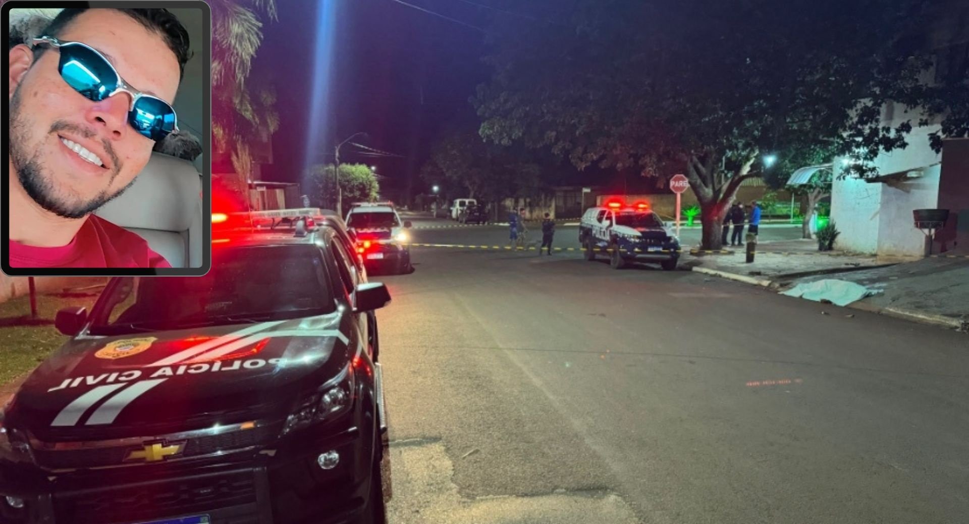 Homem morre e mulher fica ferida durante atentado a tiros em Ivinhema