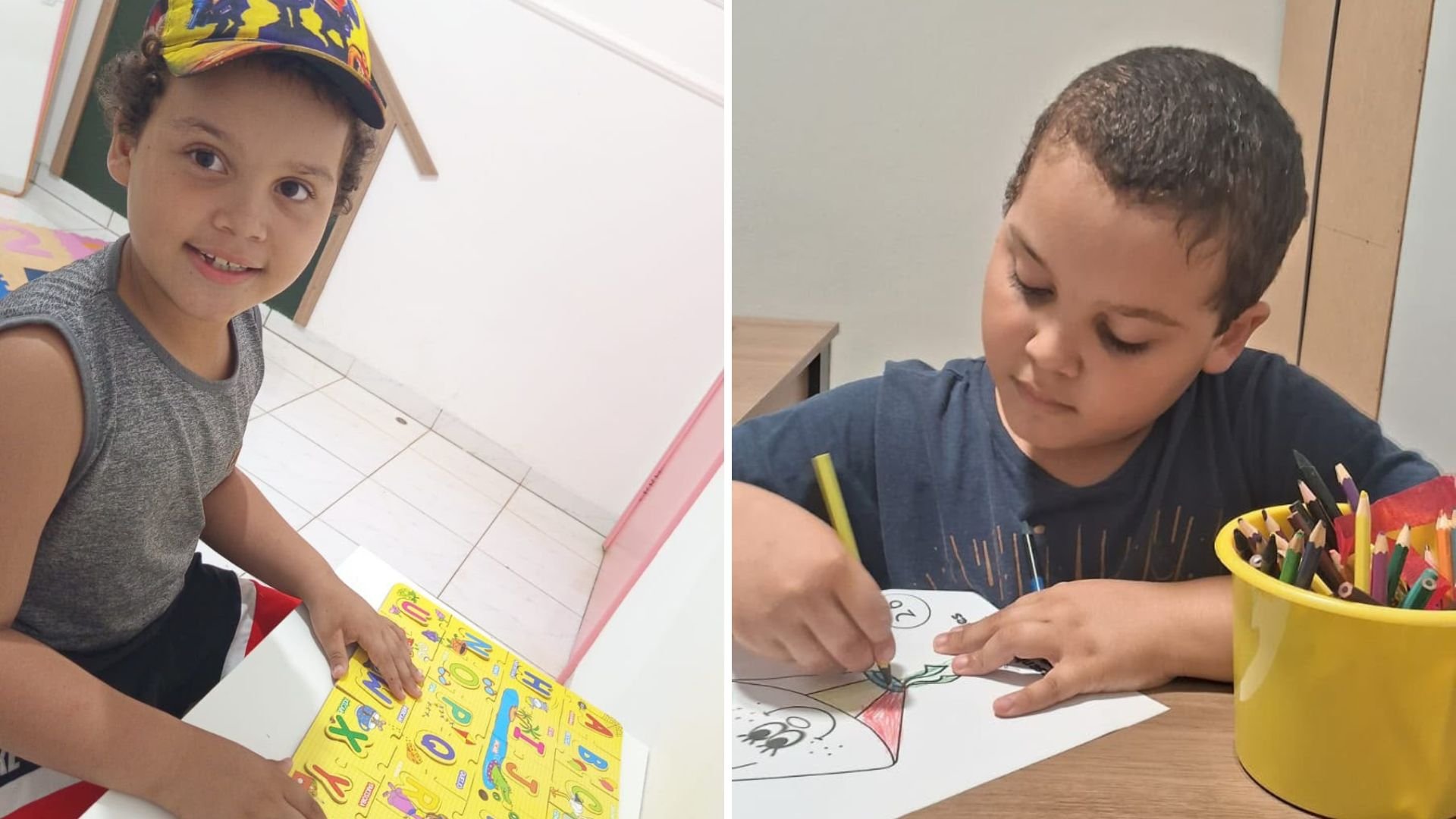 Cada evolução de Victor é uma vitória para toda a família, segundo Oscar - Imagens: Arquivo