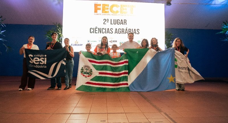 IFMS Nova Andradina - Estudantes de Iniciação Científica são premiados em feira paranaense