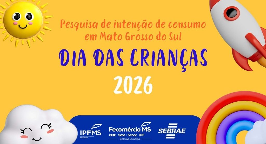 Dia das Crianças deve movimentar R$ 491,29 milhões no comércio de Mato Grosso do Sul, aponta pesquisa
