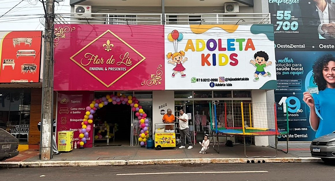 Nova Andradina: Lojas Flor de Lis e Adoleta Kids são reinauguradas em novo endereço!
