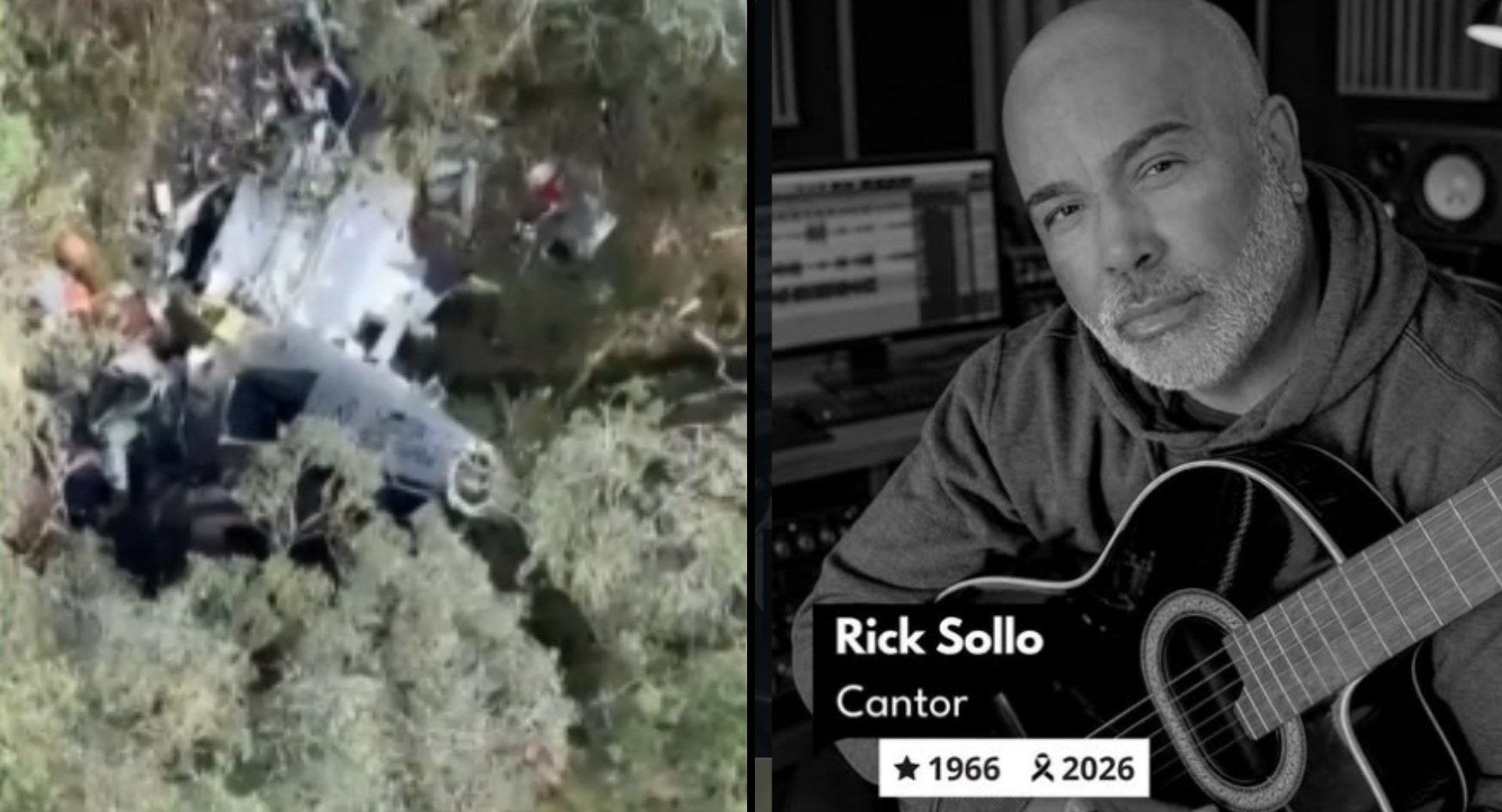 Helicóptero onde estava cantor Rick é encontrado e não há sobreviventes; bombeiros confirmam cinco mortos