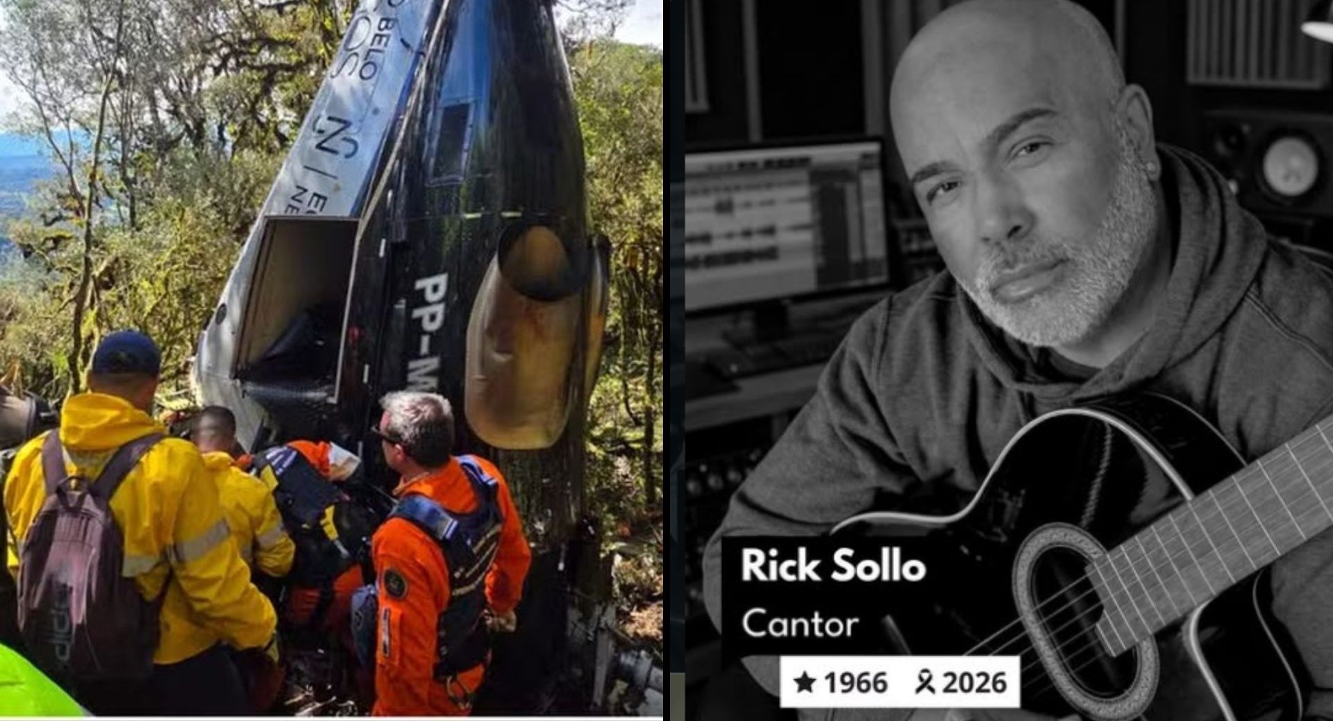Corpos de vítimas de queda de helicóptero em SC são liberados; cantor Rick será velado em Sorocaba (SP)