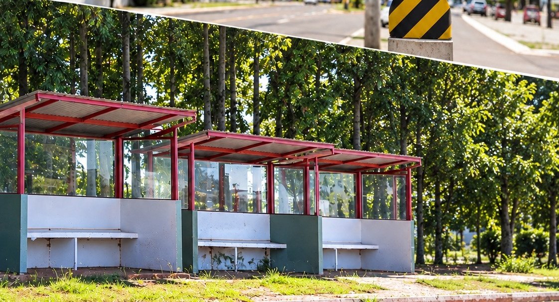 Propostas miram mais segurança no trânsito e conforto para quem espera ônibus em Nova Andradina
