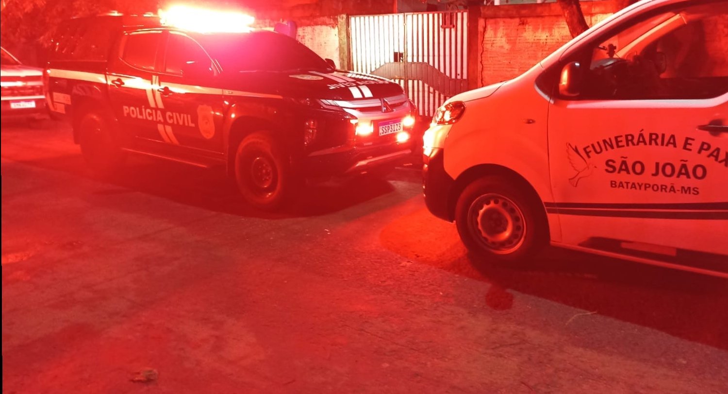 Homem é morto a tiros após ser chamado na frente de residência em Batayporã