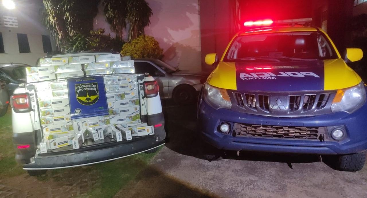 Motorista é preso com carga ilegal de cigarros no posto fiscal de Anaurilândia