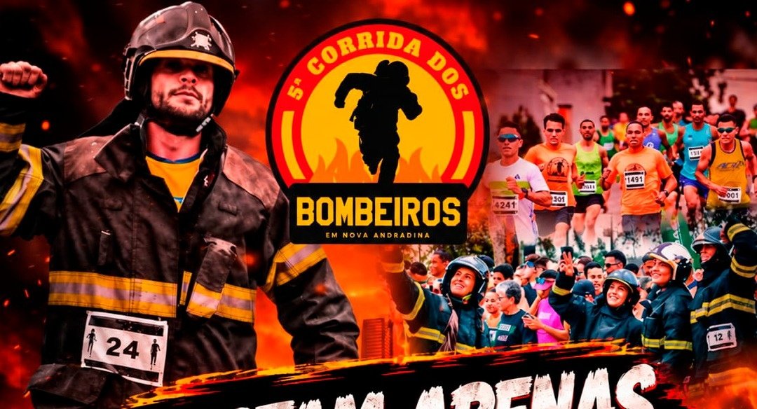 5ª Corrida dos Bombeiros entra na reta final das inscrições em Nova Andradina