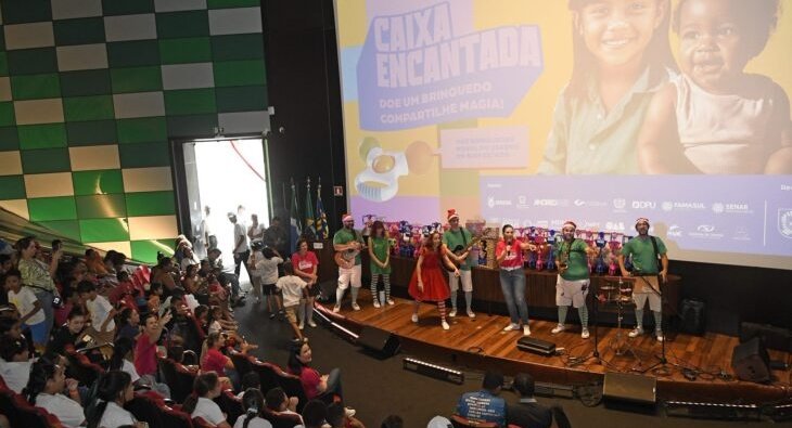 Caixa Encantada 2026: Governo de MS lança campanha para levar alegria a milhares de crianças no Natal