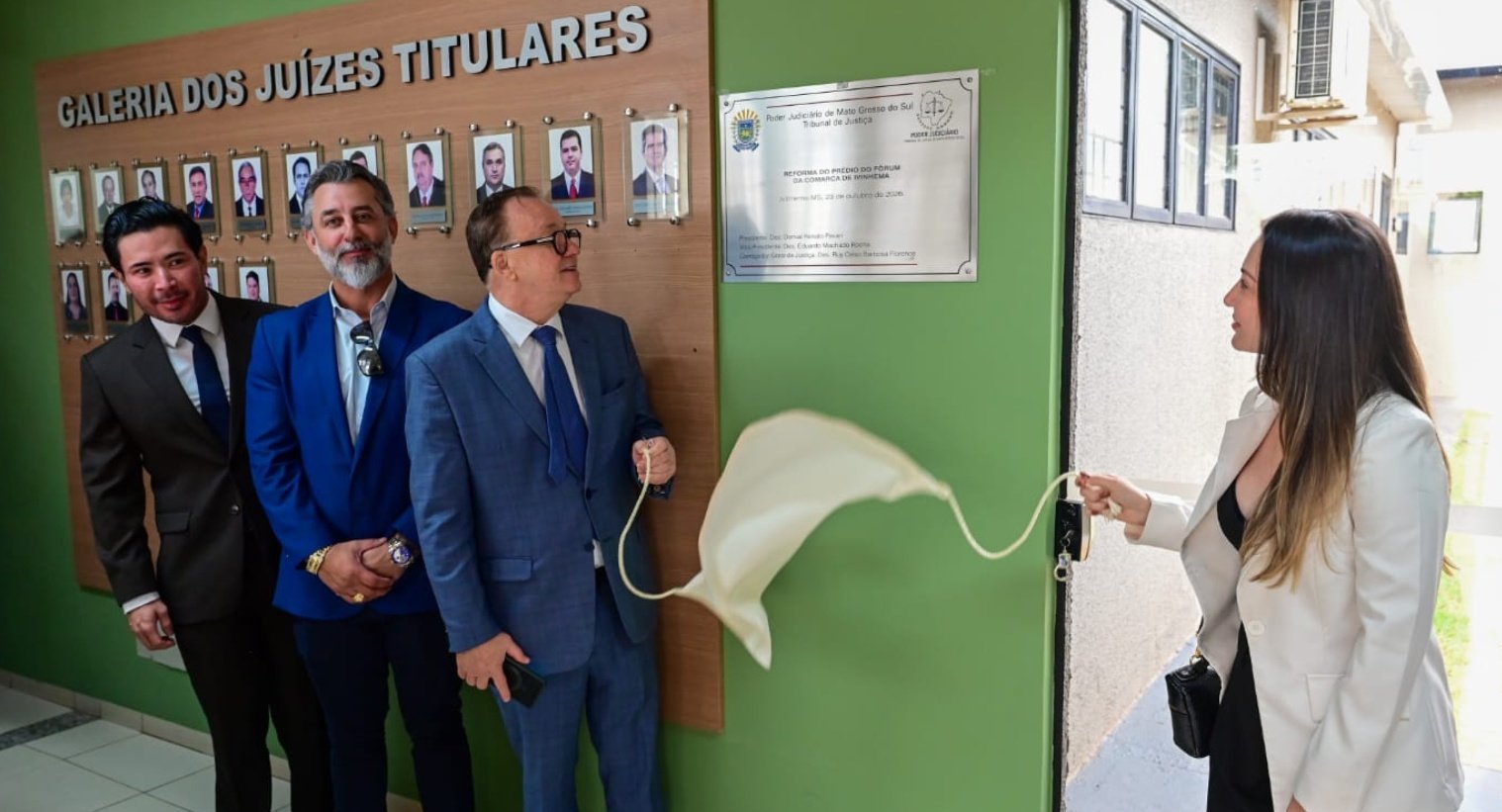 TJMS entrega Fórum de Ivinhema revitalizado com melhorias na acessibilidade e estrutura