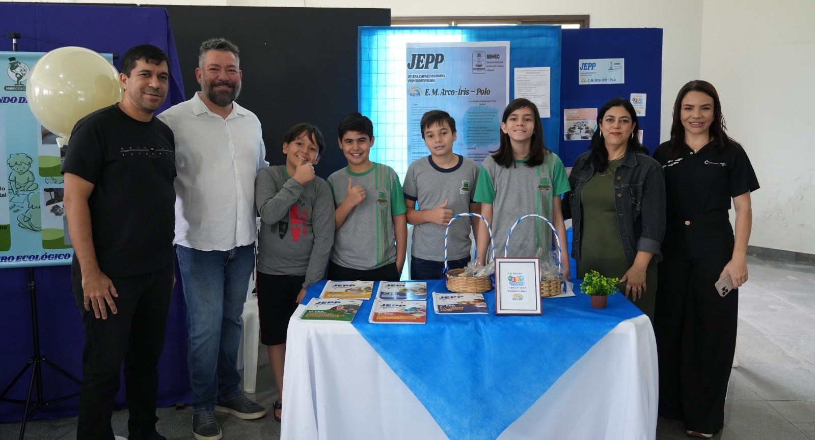 Feira do Empreendedorismo destaca criatividade e aprendizagem nas escolas municipais de Nova Andradina