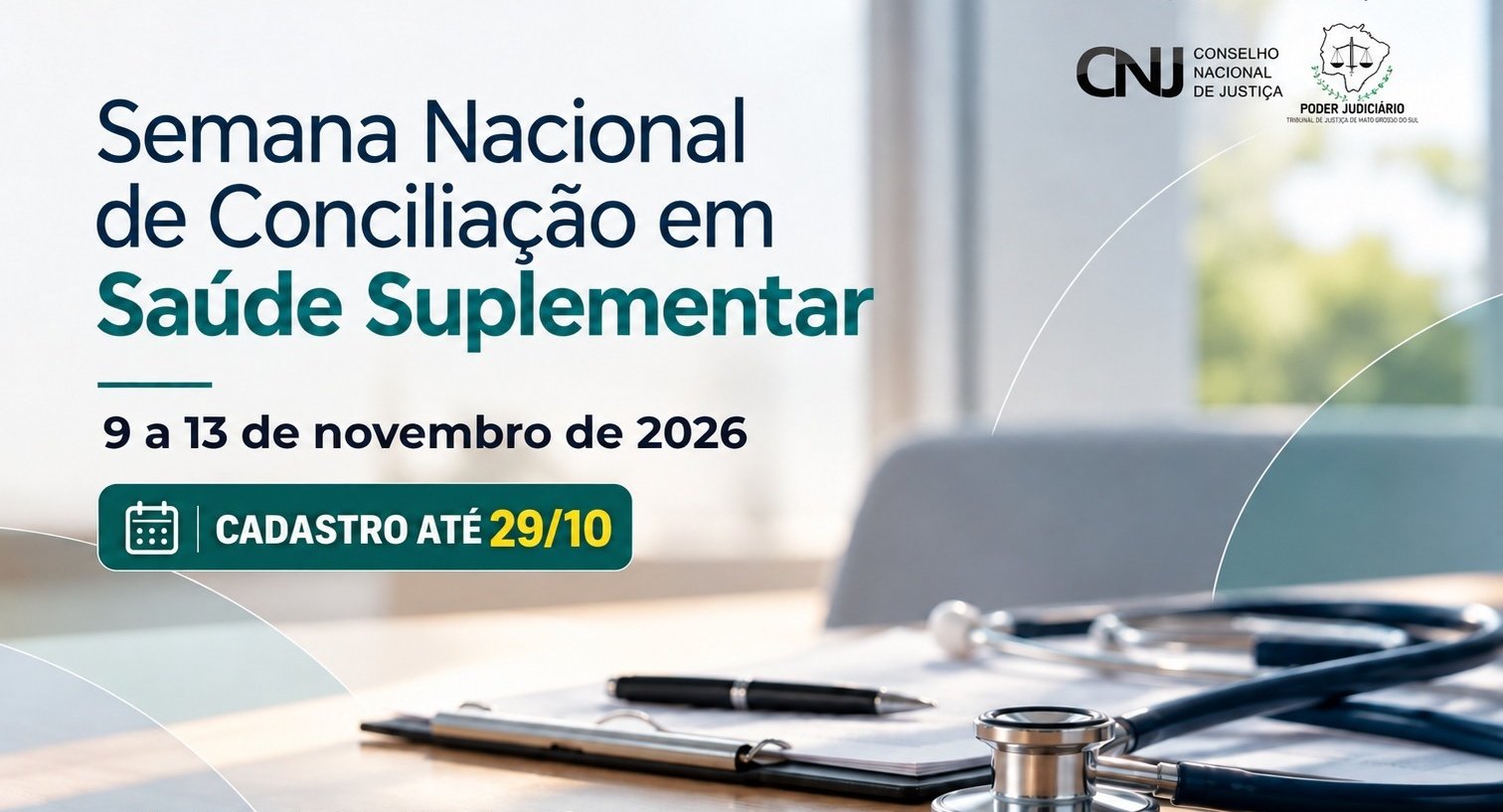 Semana de Conciliação em Saúde Suplementar: prazo para agendamento de audiências termina dia 29